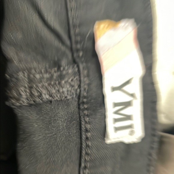 YMI Black Wide Leg Pants with Stretchy Fabric - Picture 2 of 2